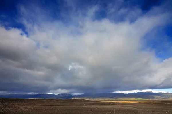 Vulkanische Alpine Landschaft Skaftafell Naturpark Island Europa — Stockfoto