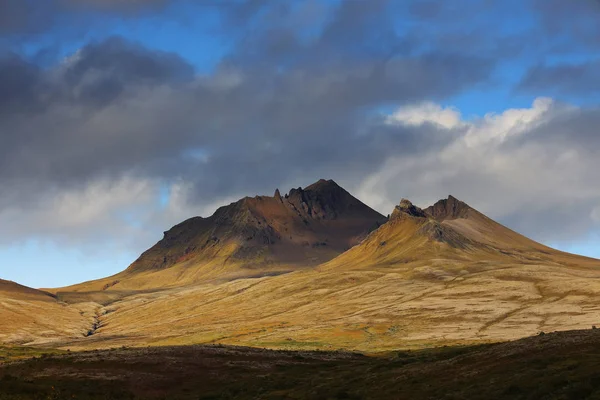 Vulkanische Alpine Landschaft Skaftafell Naturpark Island Europa — Stockfoto