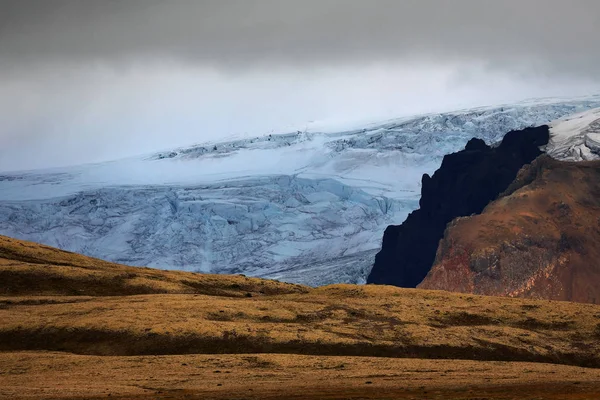 Вулканічний Альпійський Ландшафт Природному Парку Скафтафелл Ісландія Європа — стокове фото