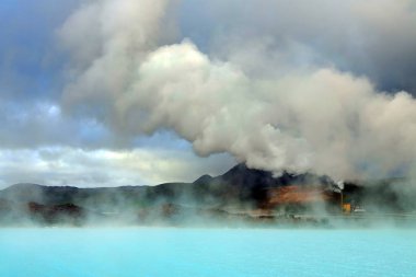İzlanda 'da İzlanda, İzlanda, İzlanda, İzlanda yakınlarındaki Hver jeotermal bölgesi