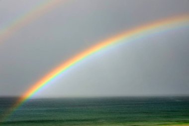 İzlanda 'nın İzlanda, Avrupa' daki Skardsvik plajındaki manzarası