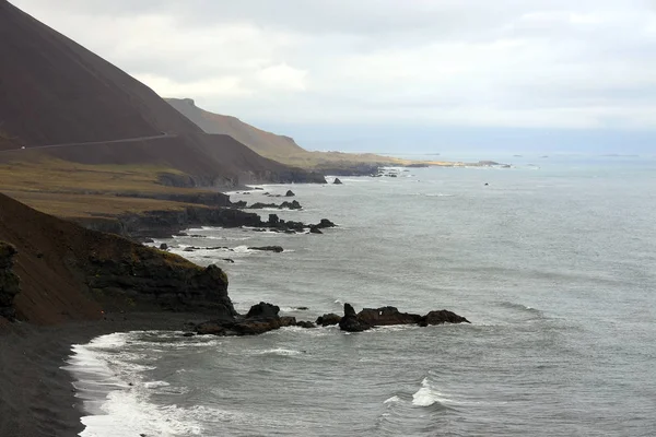 Paesaggio Ghiacciato Tempestoso Islanda Europa — Foto Stock