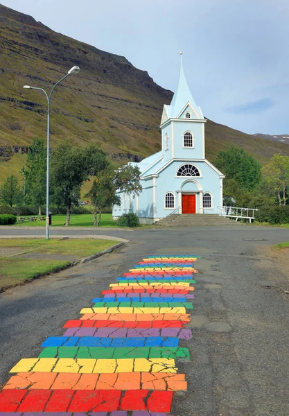 Seydisfjordur Resort East Iceland Europe — Stock Photo, Image