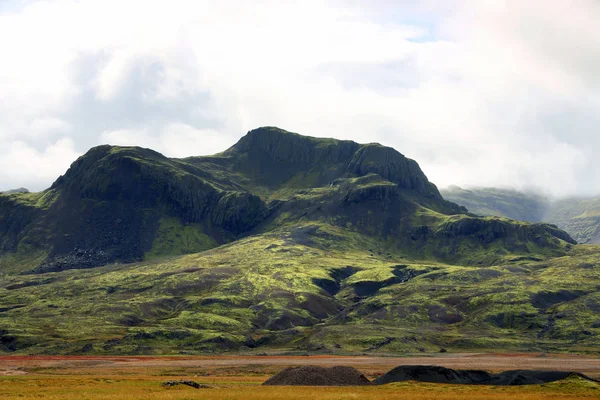 Сторми Икеландский Пейзаж Исландии Европа — стоковое фото