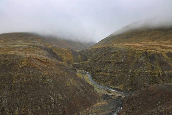 Canyon Islanda Attrazioni Naturalistiche Islanda — Foto Stock