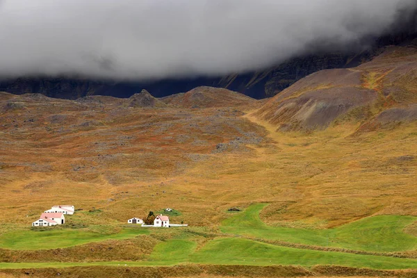 Herbstlandschaft Island Europa — Stockfoto