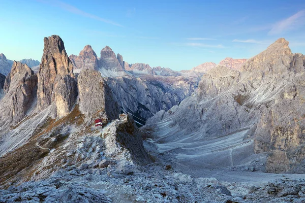 Cadini Misurina Dolomity Europa — Zdjęcie stockowe