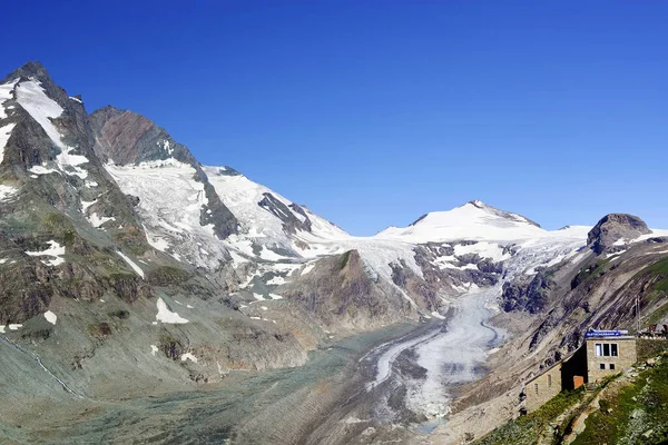 Hohe Tauern Ulusal Parkı Ndaki Buzulu Hamsterize Avusturya Avrupa — Stok fotoğraf