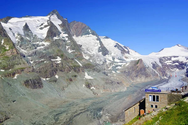 Glaciar Pasterze Parque Nacional Hohe Tauern Austria Europa — Foto de Stock