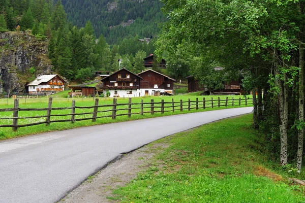 Paisaje Verano Del Pueblo Heiligenblut Austria Europa — Foto de Stock