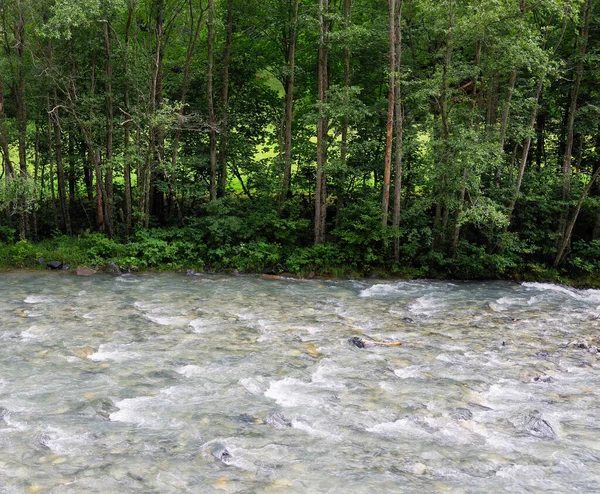 奥地利霍河陶仁国家公园的夏季高山景观 阿尔卑斯山全景 霍河陶恩国家公园 — 图库照片