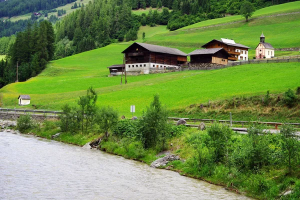 Paisaje Alpino Verano Parque Nacional Hohe Tauern Austria Panorama Los —  Fotos de Stock