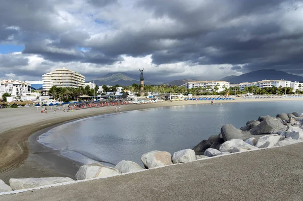 Puerto Banus Marbella Costa Del Sol Andalusie Provincie Malaga Španělsko — Stock fotografie