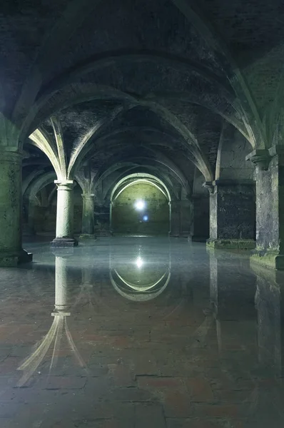 Ancient Portuguese Underground Cistern Mazagan Jadida City Morocco — Stock Photo, Image