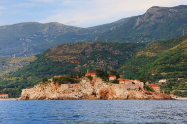 Budva, Karadağ, Avrupa 'daki Adriyatik kıyıları
