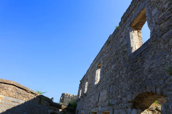 ヨーロッパ モンテネグロのコトル要塞跡 — ストック写真