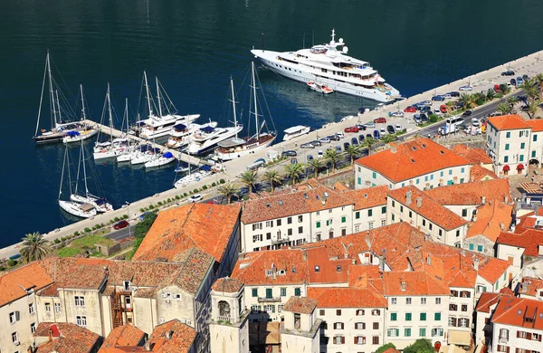 Kotor Old Town Bay Montenegro Europa —  Fotos de Stock