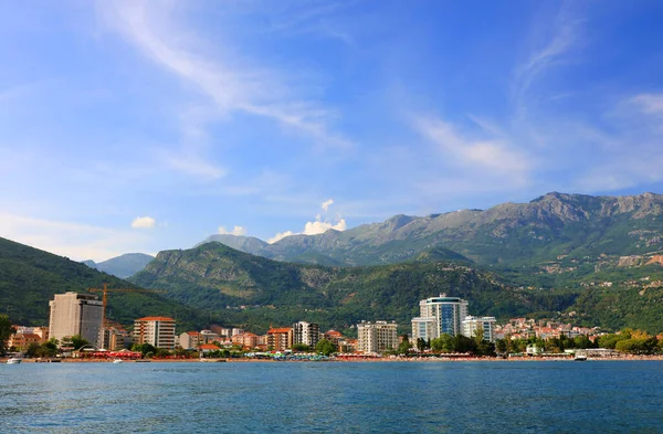 Adriatische Kust Bij Budva Montenegro Europa — Stockfoto