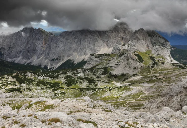 Summer Alpine Landscape Triglav National Park Julian Alps Slovenia Europe — Stock Photo, Image