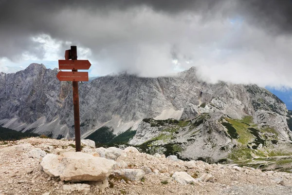 Summer Alpine Landscape Triglav National Park Julian Alps Slovenia Europe — Stock Photo, Image