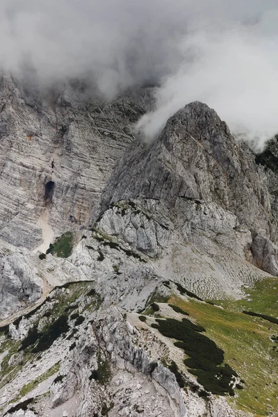 Летний Альпийский Пейзаж Триглавском Национальном Парке Юлианские Альпы Словения Европа — стоковое фото