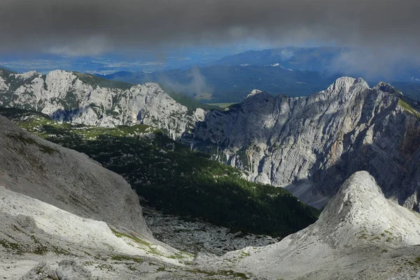 Summer Alpine Landscape Triglav National Park Julian Alps Slovenia Europe — Stock Photo, Image