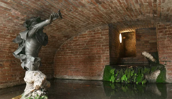 Архитектурные Детали Сиене Тоскана Италия Исторический Центр Сиены Объявлен Юнеско — стоковое фото