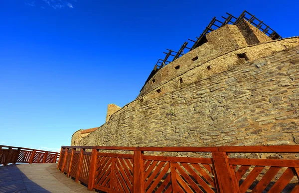 Deva Φρούριο Κτισμένο Στο Μέσος Δέκατο Τρίτο Αιώνα Στην Κορυφή — Φωτογραφία Αρχείου