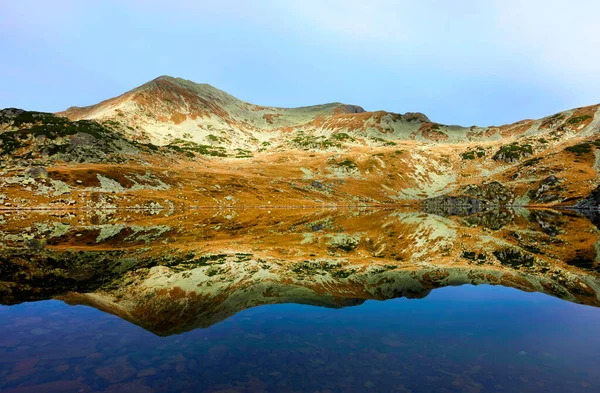 Paesaggio Autunnale Alpino Nel Parco Nazionale Retezat Romania Europa — Foto Stock