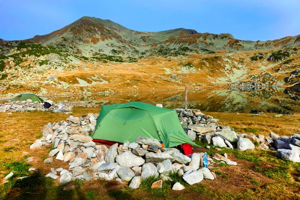 Ulusal Park Retezat Romanya Avrupa Daki Alp Sonbahar Manzarası — Stok fotoğraf