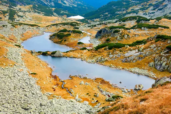 Alpine Autumnal Landscape National Park Retezat Romania Europe — Stock Photo, Image
