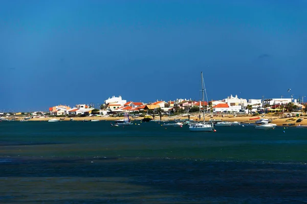 Dettaglio Architettonico Nel Centro Storico Faro Capitale Dell Algarve Portogallo — Foto Stock