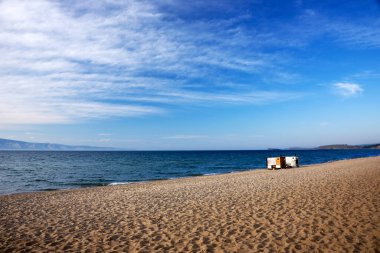 Baykal Gölü ve Olkhon Adası, Rusya Federasyonu yaz manzarası