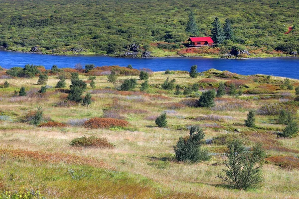 Typowy Krajobraz Icelandzki Europa — Zdjęcie stockowe