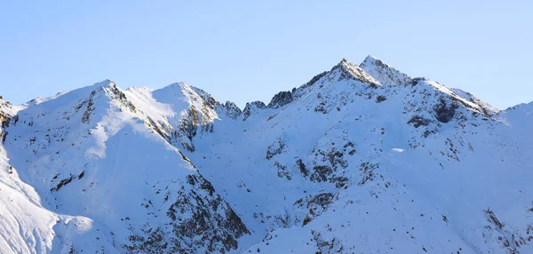 Winter Den Siebenbürger Alpen Rumänien Europa — Stockfoto