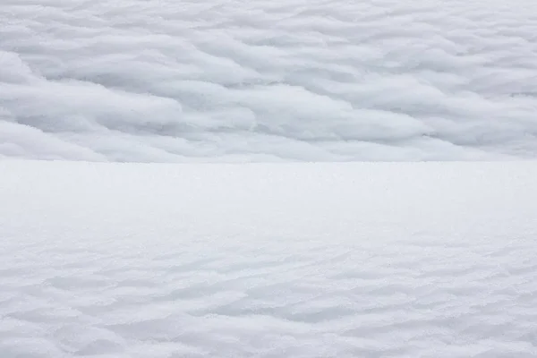 Hófehér Háttér Textúrája Fényes Bokeh Elmosódott Háttér Közelkép Fehér Hófödte — Stock Fotó