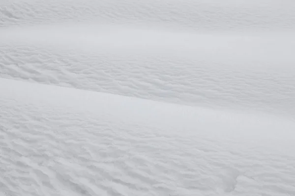 Śnieżnobiałe Tło Struktura Śniegu Błyszczący Śnieg Bokeh Rozmyte Tło Zbliżenie — Zdjęcie stockowe