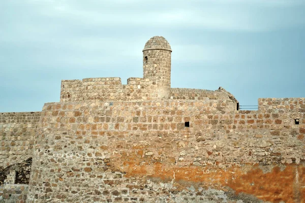 Bahrein Nationaal Kasteel Zonnige Dag Qal Bahrain Fort — Stockfoto