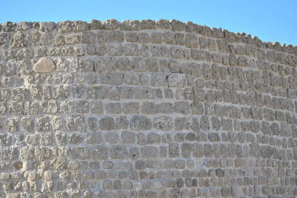 Bahrain National Fort View Sunny Day — Fotografie, imagine de stoc