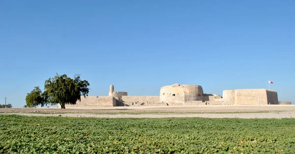 Castello Nazionale Del Bahrein Nella Giornata Sole Forte Qal Bahrein Foto Stock