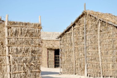  Güneşli günde Bahreyn Ulusal Kalesi, Al Bahreyn Kalesi