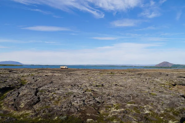 Lake Myvatn in Northern Iceland — Stock Photo, Image