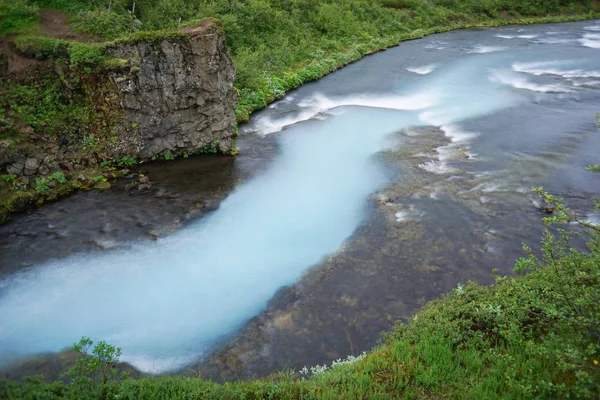 Beautiful Bruarfoss waterfall, Iceland — Stock Photo, Image