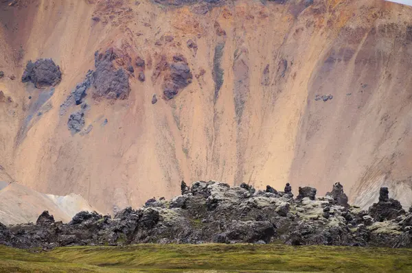 Valley of national park Landmannalaugar,Iceland. — Stock Photo, Image