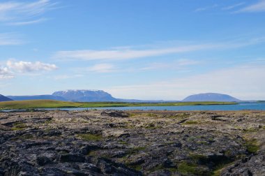 Lake myvatn Kuzey İzlanda
