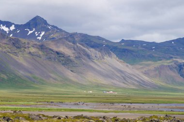 Güzel landscpae Budir, İzlanda