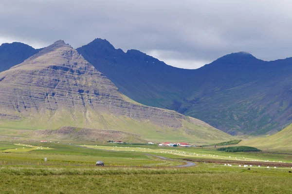 Piękne landscpae w Islandii — Zdjęcie stockowe