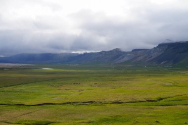 İzlanda 'nın güzel manzarası.