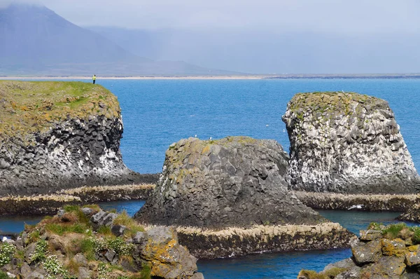 Beautiful landscape in Arnarstapi, Snafellsnes peninsula,Iceland — Stock Photo, Image