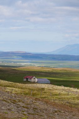 Eski bir çiftlik İzlanda evde